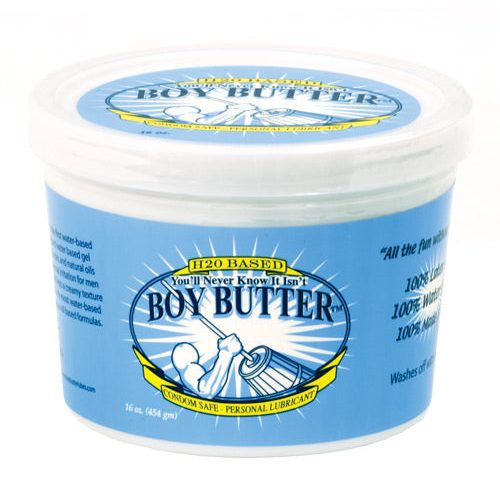 Boy Butter H2O - Slightly Legal Toys - Boy Butter H2O Anal Lube, Creams & Masturbation Lube, LGBT, Water-Based Lube Boy Butter Lubes LLC