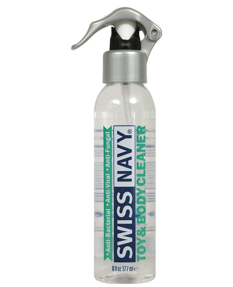 Swiss Navy Toy & Body Cleaner - 6 Oz Bottle-Toy Cleaners-M.D. Science Lab-Slightly Legal Toys