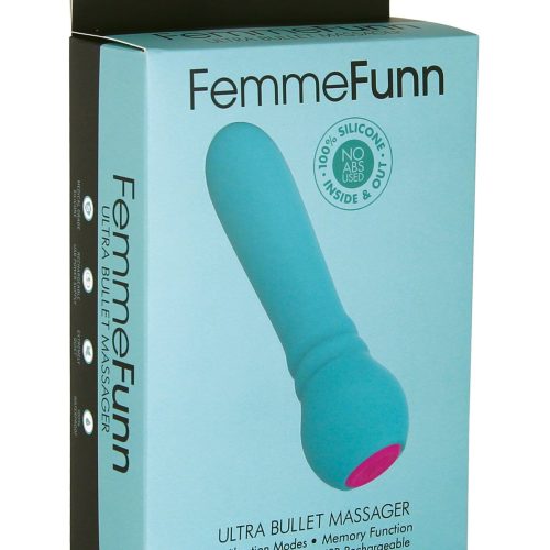 Femme Funn Ultra Bullet Massager-Stimulators-Vvole LLC-Turquoise-Slightly Legal Toys