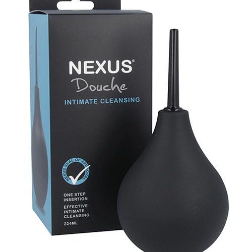 Nexus No-Return Valve Anal Douche - Slightly Legal Toys - Nexus No-Return Valve Anal Douche Box, Enemas & Douches, plastic, rubber Libertybelle Marketing