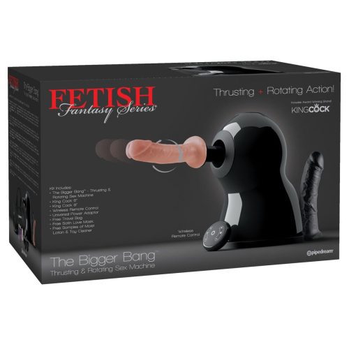 Fetish Fantasy Series The Bigger Bang Thrusting & Rotating Sex Machine-Sex Machines-Pipedream Products-Slightly Legal Toys