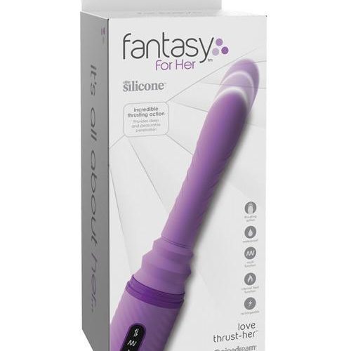 Fantasy For Her Love Thrust Her - Purple-Vibrators-Pipedream Products-Slightly Legal Toys