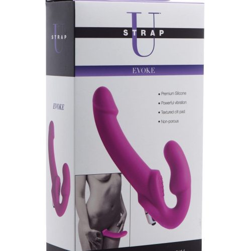 Strap U Vibrating Strapless Silicone Strap On Dildo-Strap Ons-Xr LLC-Slightly Legal Toys