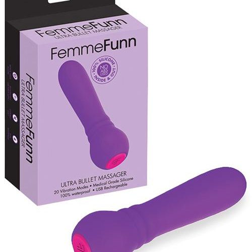 Femme Funn Ultra Bullet Massager-Stimulators-Vvole LLC-Purple-Slightly Legal Toys