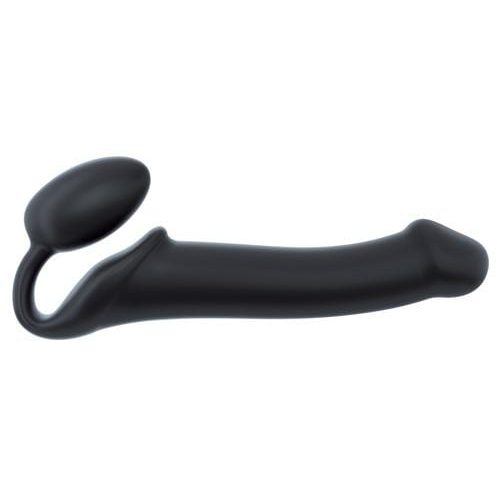 Strap-On-Me Silicone Bendable Strapless Strap On-Strap Ons-Dorcel-Large-Black-Slightly Legal Toys