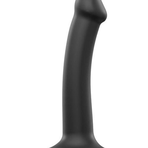 Strap-On-Me Silicone Bendable Dildo-Strap Ons-Dorcel-Small-Black-Slightly Legal Toys