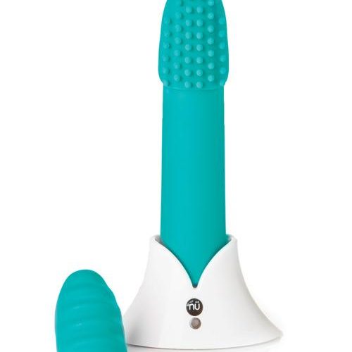 Sensuelle Point Plus Rechargeable Bullet-Stimulators-Novel Creations Usa INC-Tiffany Blue-Slightly Legal Toys