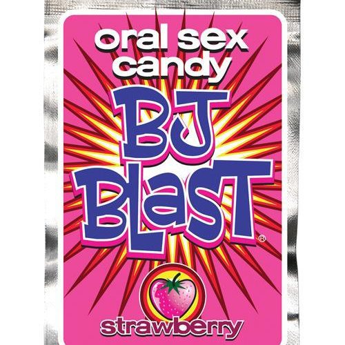 Bj Blast Oral Sex Candy-Sexual Enhancers-Pipedream Products-Strawberry-Slightly Legal Toys