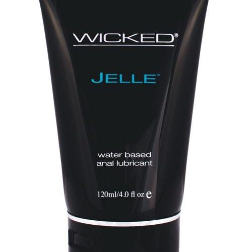 Wicked Sensual Care Jelle Waterbased Anal Lubricant - Fragrance Free-Lubricants-Wicked Sensual Care-4 Oz.-Slightly Legal Toys